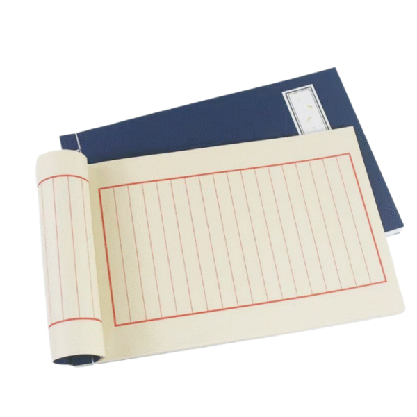 Xuan Paper Art Paper  Half Ripe Calligraphy Pratice Tally Book Art Stationary Supplies Traditional Thread Sewing Finanical Business Book attendance book