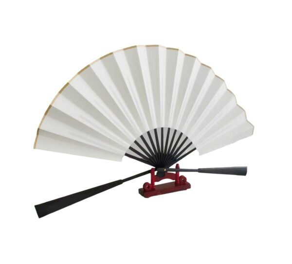 10# Xuan Paper Rice Paper Folding Bamboo Fan for painting calligraphy Artworks