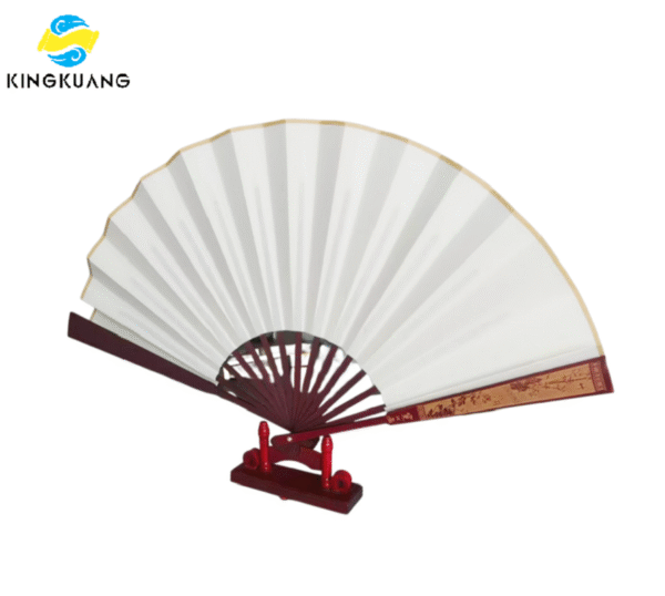 10# Xuan Paper Rice Paper Folding Bamboo Fan for painting calligraphy Artworks