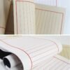 Xuan Paper Art Paper  Half Ripe Calligraphy Pratice Tally Book Art Stationary Supplies Traditional Thread Sewing Finanical Business Book attendance book