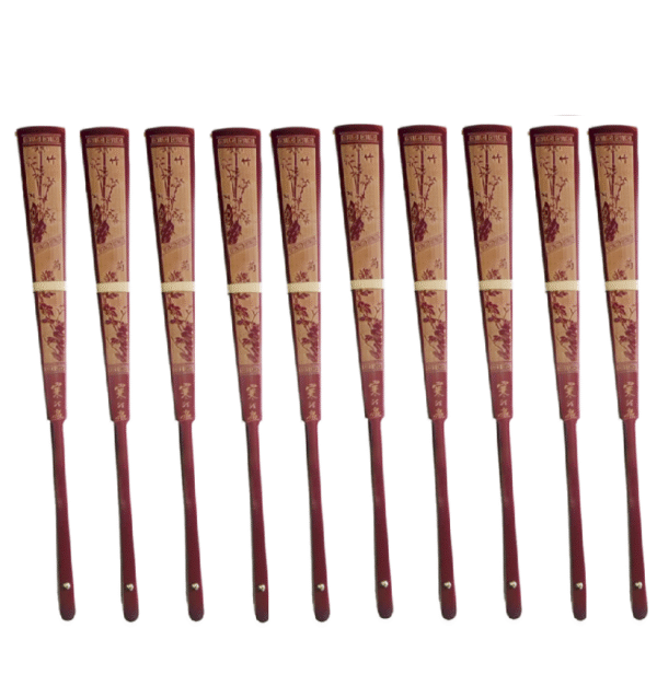 10# Xuan Paper Rice Paper Folding Bamboo Fan for painting calligraphy Artworks