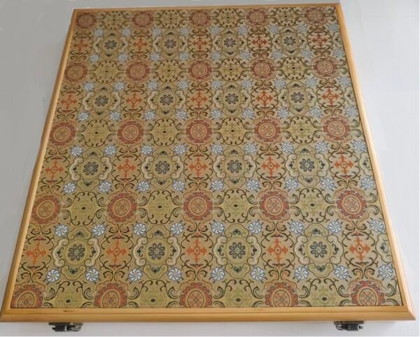 35*35* 3 cm Xuan Paper Brochure Song Brocade Cinnamomum Camphora Jewelry Gift Box Ancient Book Colllection Case