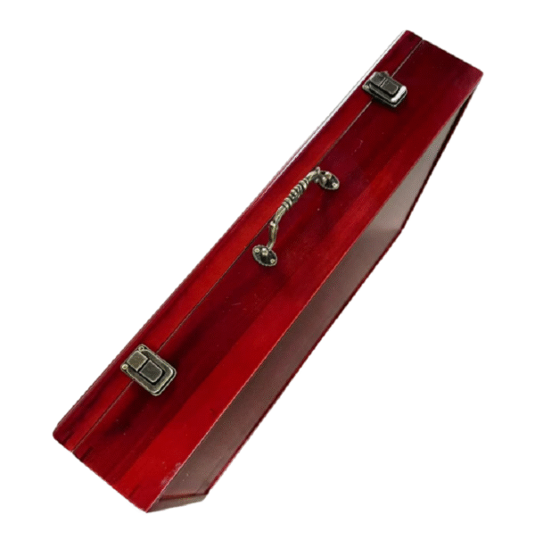 Xuan Paper Camphor wood Red Color Jewelry Box Painting Calligraphy Hand Scrolls 4pcs/set. Case