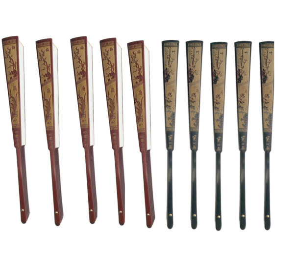 10# Xuan Paper Rice Paper Folding Bamboo Fan for painting calligraphy Artworks