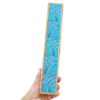 10 " or 9.5"   Chinese Xuan （Art） Paper Folding Fan Camphor wooden Song Brocade Box