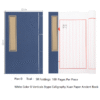 32*22cm 5 pcs / Lot Chinese Xuan Paper Half Ripe Calligraphy Pratice Book Art Stationary Supplies Traditional Thread Sewing Book Rice Paper Booklet