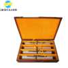 Xuan Paper Camphor wood Red Color Jewelry Box Painting Calligraphy Hand Scrolls 4pcs/set. Case