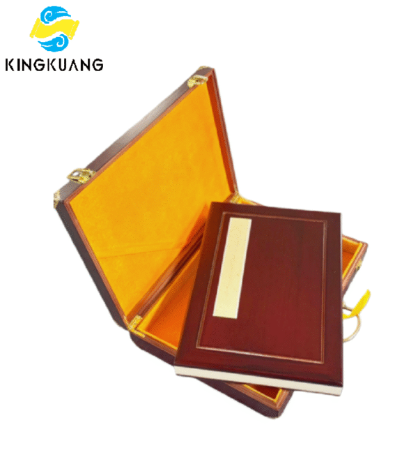 35*25*4.5cm Xuan Paper Art Paper Sumi-E Painting Paper Booklet Camphor wood Red Color Box