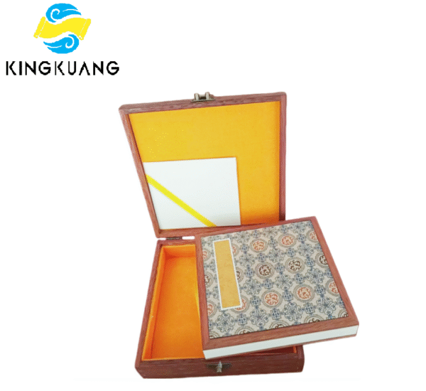 20*20cm Xuan Paper Raw Paper Handmade Watercolor Sumi-E Painting Calligraphy Paper Booklet Rosewood Box Set