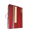 32*16cm  Xuan Paper Shakyo Paper Brochure Booklet Ablum Collection Gift Artworks Box Sets of The Heart Sutra Camphor Wood Red Color Box Package Articrafts.