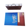 32*16cm  Xuan Paper Shakyo Paper Brochure Booklet Ablum Collection Gift Artworks Box Sets of The Heart Sutra Camphor Wood Red Color Box Package Articrafts.