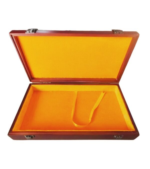 32.5*16.5cm Xuan Paper Painting Calligraphy Booklet  Red Wood Jewelry Gifts Package Box