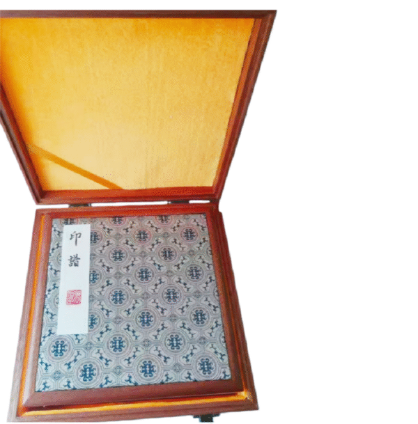 20*20cm Xuan Paper Raw Paper Handmade Watercolor Sumi-E Painting Calligraphy Paper Booklet Rosewood Box Set