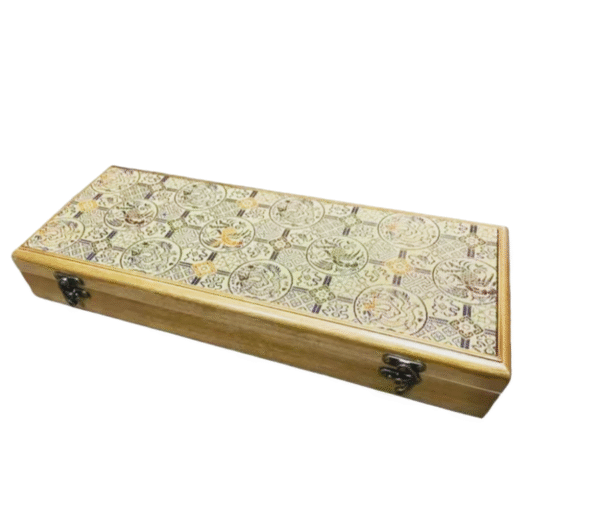 3pcs Chinese Writing Ink Brush Camphor Wood Box