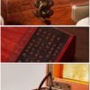 005 Chinese Sumi-E Painting Calligraphy Four Treasures of Study Art Painting Tool Collection Storage Box Solid Wood Box