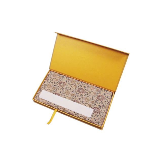 30*15cm Red xuan paper art Shakyo paper calligraphy paper artworks creation products writing painting paper The Heart Sutra Paper Box Sets Song Brocade Face Booklet