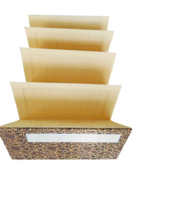 30*15cm Xuan Paper Rice Paper Brochure for  Calligraphy Artwork < The Heart Sutra> with Cinnamomum Camphora Box