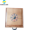 25*25cm  Art Paper Ablum Handmade Sumi -E Painting Paper Booklet for Painting Calligraphy Daoism Classics Scriptures Ablum Booklet Camphor Wood Box