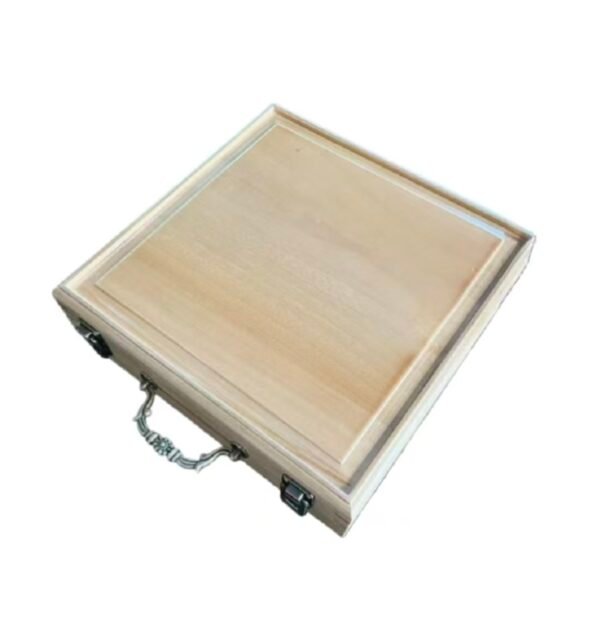 25*25cm  Art Paper Ablum Handmade Sumi -E Painting Paper Booklet for Painting Calligraphy Daoism Classics Scriptures Ablum Booklet Camphor Wood Box