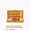 1004 Traditional Calligrapher's Tools: Comprehensive Stationery Pack Set Including Ink Stones & Pads for Enthusiasts Four Treasures of Study Chinese Ink Brush