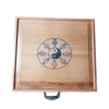 25*25cm  Art Paper Ablum Handmade Sumi -E Painting Paper Booklet for Painting Calligraphy Daoism Classics Scriptures Ablum Booklet Camphor Wood Box