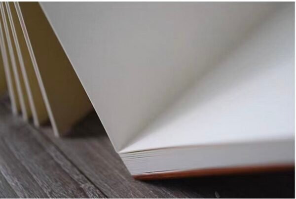 20*20cm Xuan Paper Raw Paper Handmade Watercolor Sumi-E Painting Calligraphy Paper Booklet Rosewood Box Set