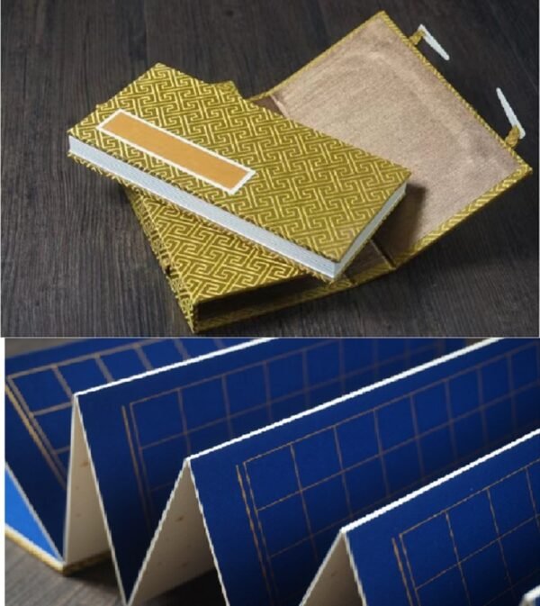 20*10cm Xuan Paper  Rice Paper  HanJi Shodo  Calligraphy Paper Booklet of <The Prajna Paramita Heart Sutra> Box Set Gift.