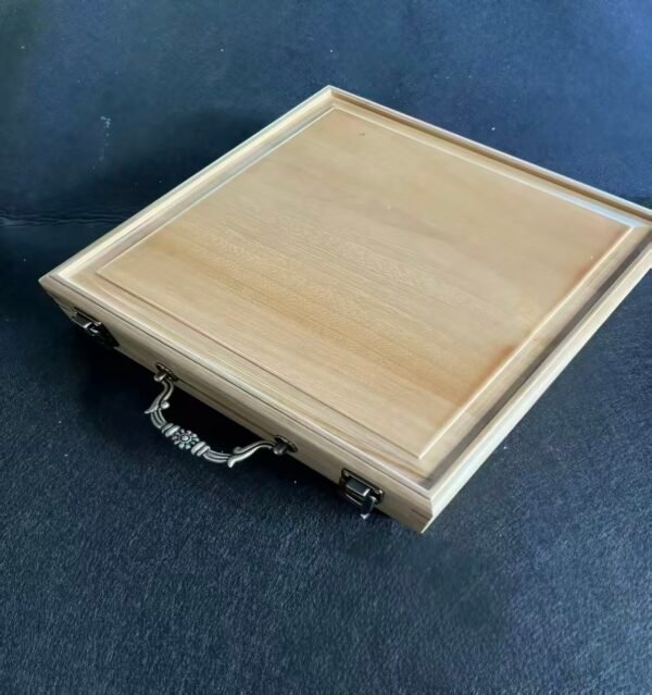 25*25cm  Art Paper Ablum Handmade Sumi -E Painting Paper Booklet for Painting Calligraphy Daoism Classics Scriptures Ablum Booklet Camphor Wood Box