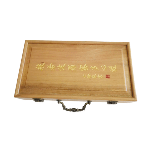 30*15cm Xuan Paper Rice Paper Brochure for  Calligraphy Artwork < The Heart Sutra> with Cinnamomum Camphora Box