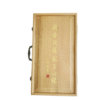 30*15cm Xuan Paper Rice Paper Brochure for  Calligraphy Artwork < The Heart Sutra> with Cinnamomum Camphora Box