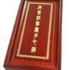 edc1c345b84a41a40ad499ef3f10971c_副本 Chinese Toppest 20*10cm Xuan Paper Booklet Art Painting Calligraphy Booklet of Writing <THE HEART OF SUTRA >Camphor Wood Red Wooden Box Traditional Cultrual Gift Sets.