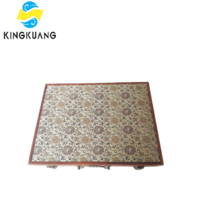 6 # 35*25*4.5cm Xuan Paper Ancient Booklet Package Song Brocade Faces Solid Wood Box