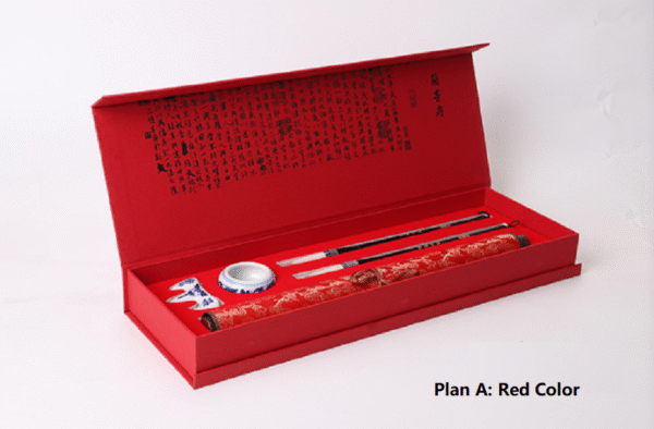 001 New Calligraphy Practice Tools of Four Treasures of Study Water Writing Cloth Scroll Set Paper Box