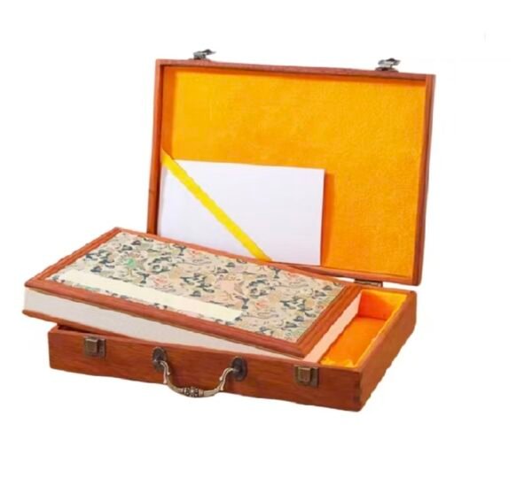 002 32*23cm Xuan Paper Booklet Rosewood Box Set Gift for painting calligraphy