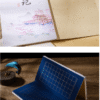 30*15cm Xuan Paper Rice Paper Calligraphy Paper Brochure Booklet for Writing Chinese Calligraphy of <The Peach Blossom Spring> Artworks Set