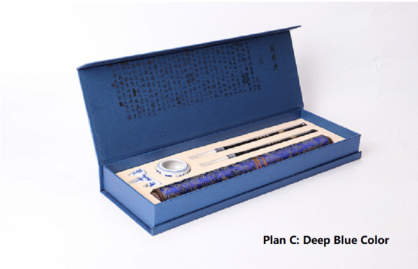 003 New Calligraphy Practice Tools of Four Treasures of Study Water Writing Cloth Scroll Set Paper Box