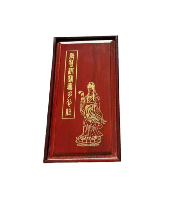 Xuan Paper Rice Paper  Shakyo Sutra HanJi  Shodo Calligraphy of brochure Yellow sandalwood Gift Package Box