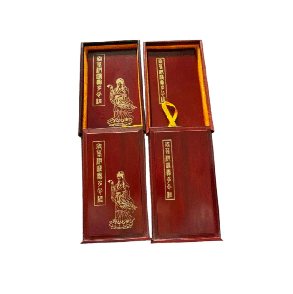 Xuan Paper Rice Paper  Shakyo Sutra HanJi  Shodo Calligraphy of brochure Yellow sandalwood Gift Package Box