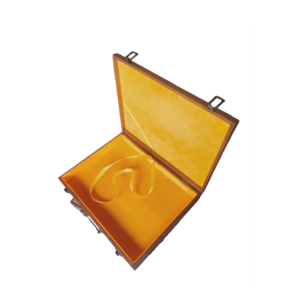 6 # 35*25*4.5cm Xuan Paper Ancient Booklet Package Song Brocade Faces Solid Wood Box