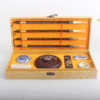 Four Treasure of Study Chinese Ink Brush Ink Stone Ink Pad Paste Ink Seal Student Basic Practice Calligraphy Painting for artworks Brocade Box Package