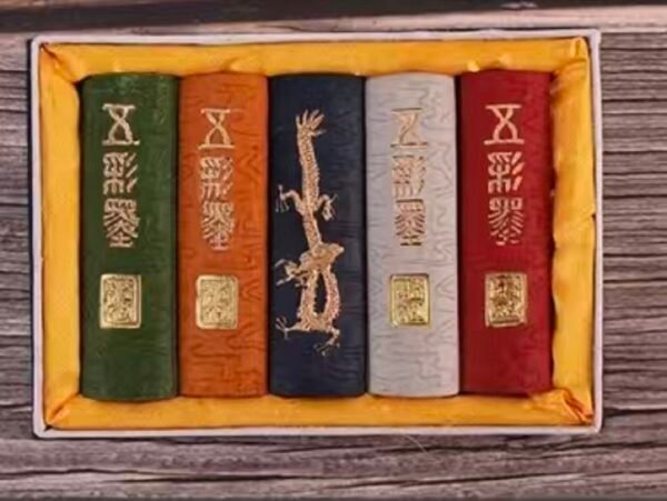 006 5 Colors Watercolor Ink-Stick Sets Paper Box Set