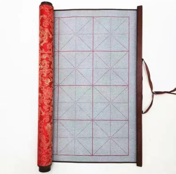 006 New Calligraphy Practice Tools of Four Treasures of Study Water Writing Cloth Scroll Set Paper Box