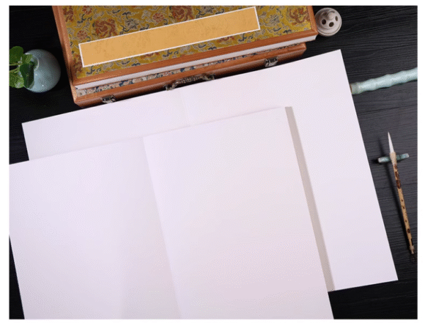 5 # xuan paper booklet for painting calliraphy camphor wood box sets gift