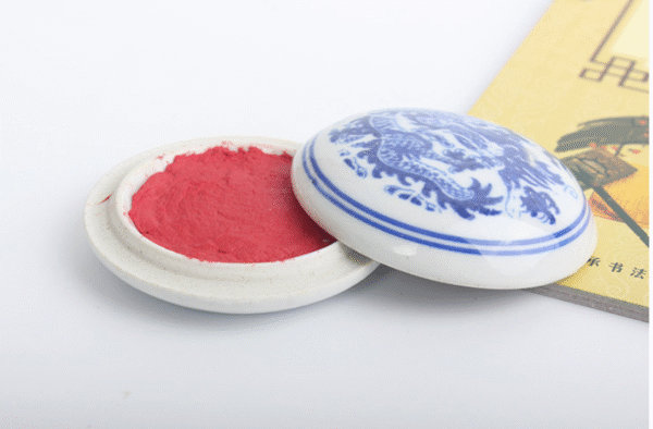 Four Treasure of Study Chinese Ink Brush Ink Stone Ink Pad Paste Ink Seal Student Basic Practice Calligraphy Painting for artworks Brocade Box Package