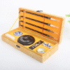 Four Treasure of Study Chinese Ink Brush Ink Stone Ink Pad Paste Ink Seal Student Basic Practice Calligraphy Painting for artworks Brocade Box Package