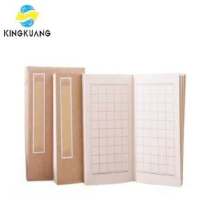 32*16cm Xuan Paper Calligraphy Paper Square Gird Booklet Box Set for Writing  < Qian Zi Wen>  <Chu Shi Biao>  <Teng Wang Ge Xu > < Zhu Zi Jia Xun >