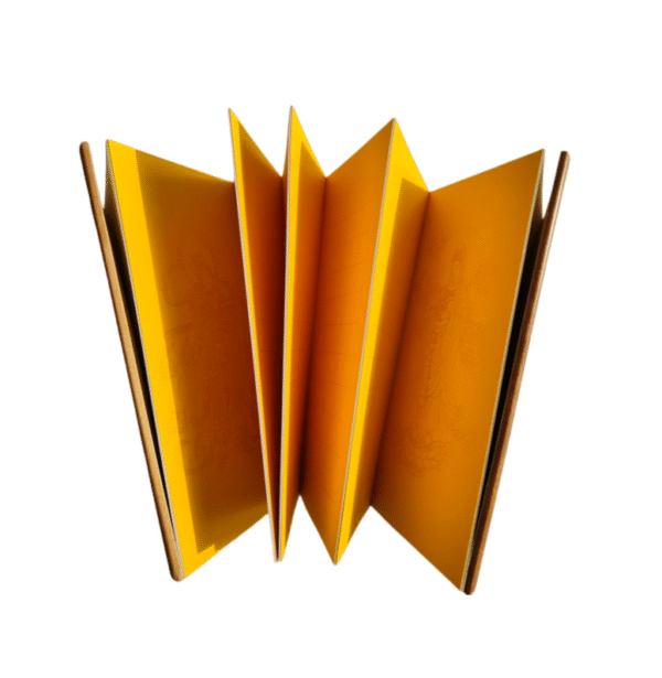 30*15cm Xuan Paper Booklet Heart Sutra Paper Shakyo Paper Brochure camphor wood box gift sets