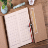 32*16cm Xuan Paper Calligraphy Paper Square Gird Booklet Box Set for Writing  < Qian Zi Wen>  <Chu Shi Biao>  <Teng Wang Ge Xu > < Zhu Zi Jia Xun >