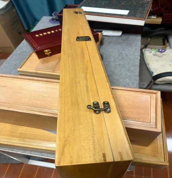 Xuan Paper Chinese Hanji Shodo Painting Kanji Calligraphy Hand Scroll Camphor Wooden Box