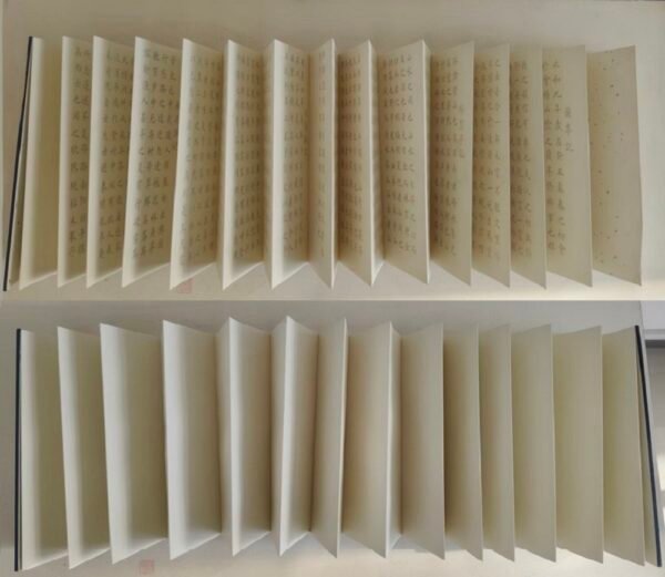 30*12cm Xuan Paper  Booklet for Tracing  Copying Chinese Poems of Orchid Pavilion Preface  The Pavilion of an Old Drunkard  The Peach Blossom Spring  Chronicle of  Yue Yang  Tower